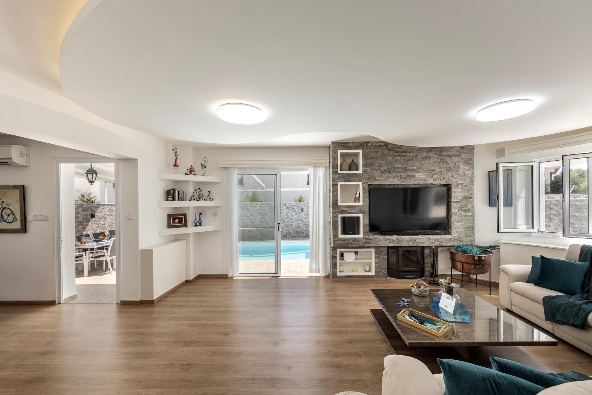 Accomoteleia Crystal Lagoon Villa Протарас Экстерьер фото