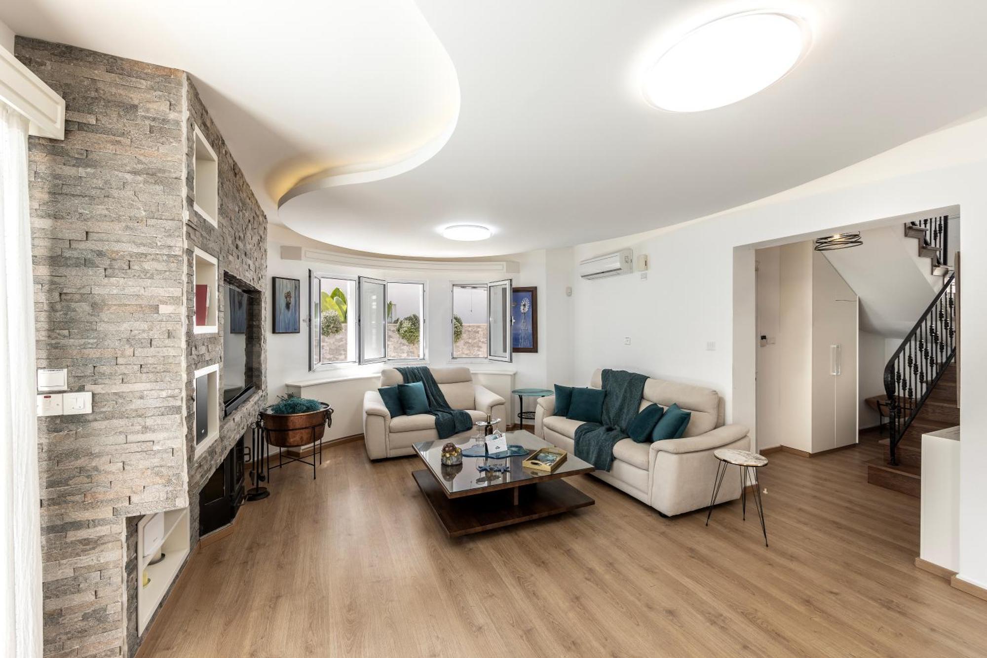 Accomoteleia Crystal Lagoon Villa Протарас Экстерьер фото