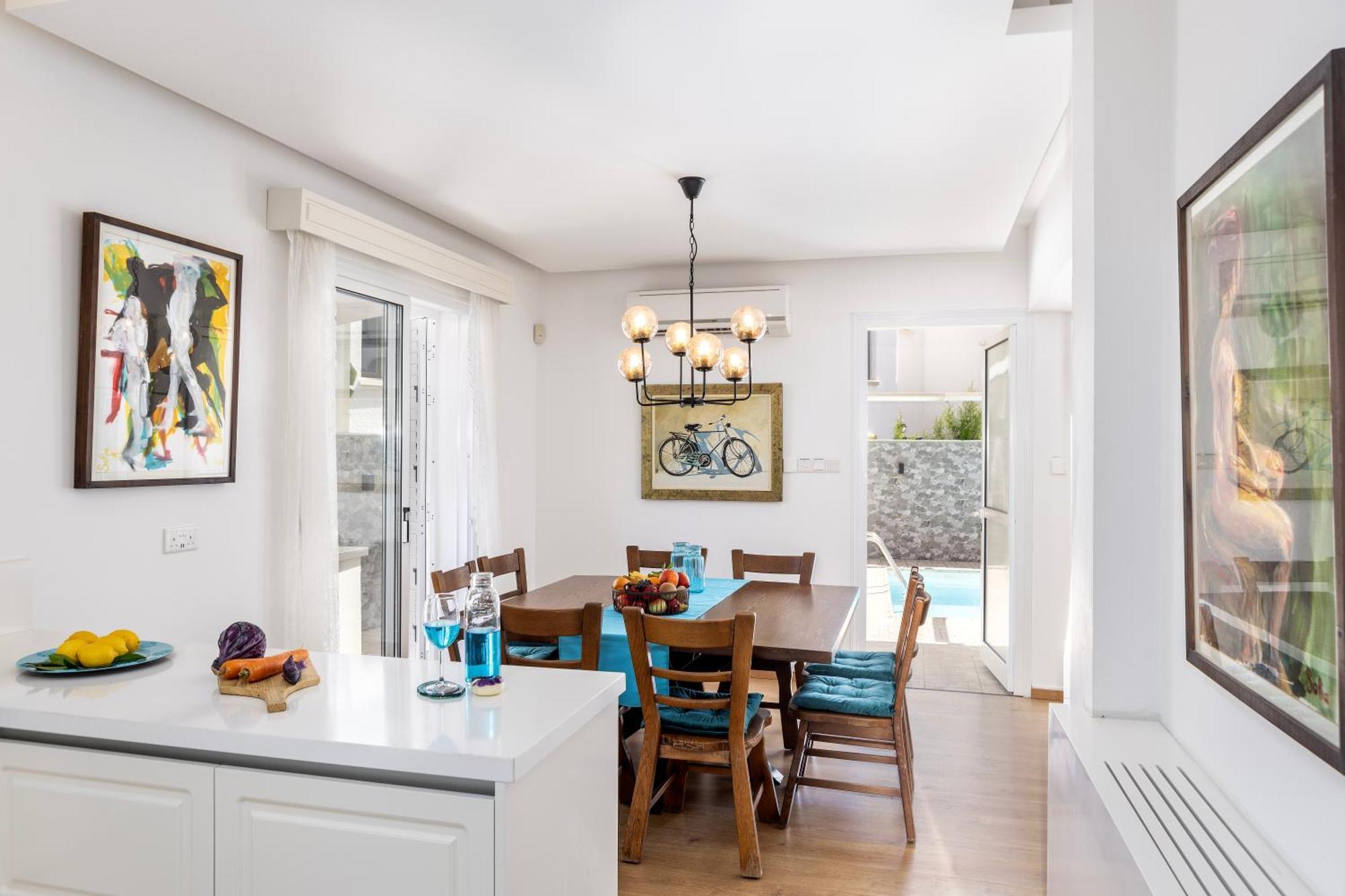 Accomoteleia Crystal Lagoon Villa Протарас Экстерьер фото